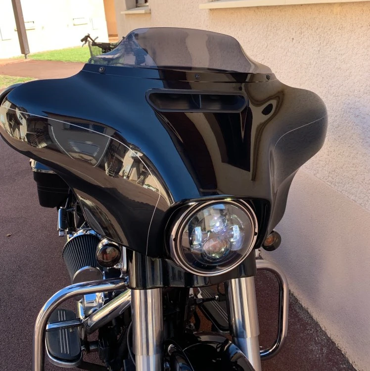 Черный/дымчатый/прозрачный чехол на лобовое стекло 10 5 'ƍ'' 2014 ''для Harley