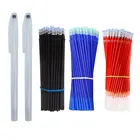 Набор гелевых ручек, стержни для ручек с черными, синими, красными и черными постоянными чернилами, гладкие стержни для письма, школьные и офисные канцелярские принадлежности