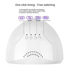 Сушилка ультрафиолетовая для ногтей SUNONE, Профессиональная светодиодная УФ-лампа для сушки ногтей, лампа для сушки гель-лака, доставка со склада в России, 48 Вт