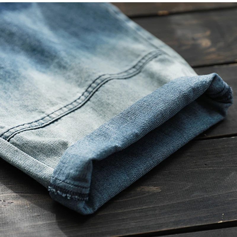 

Women High Waist Jeans Denim Pants Knee Pocket Patchwork Long Big Loose Retro Vintage Casual B01201414