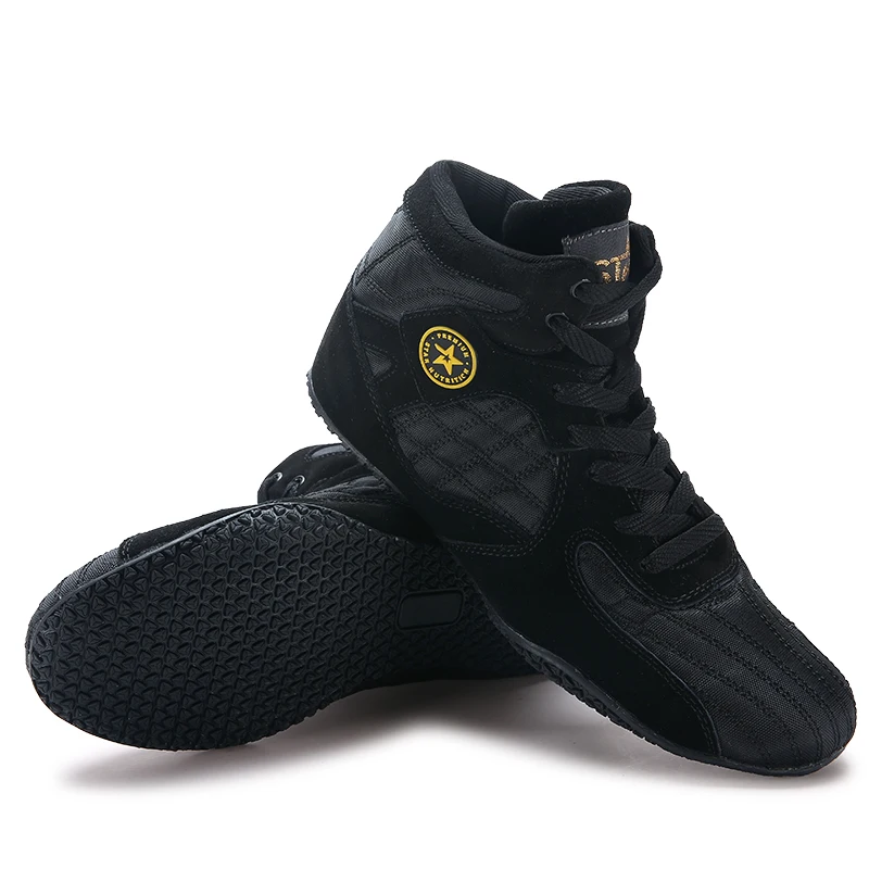 Ботинки мужские Противоскользящие для тренировок бокса борьбы MMA | Спорт и