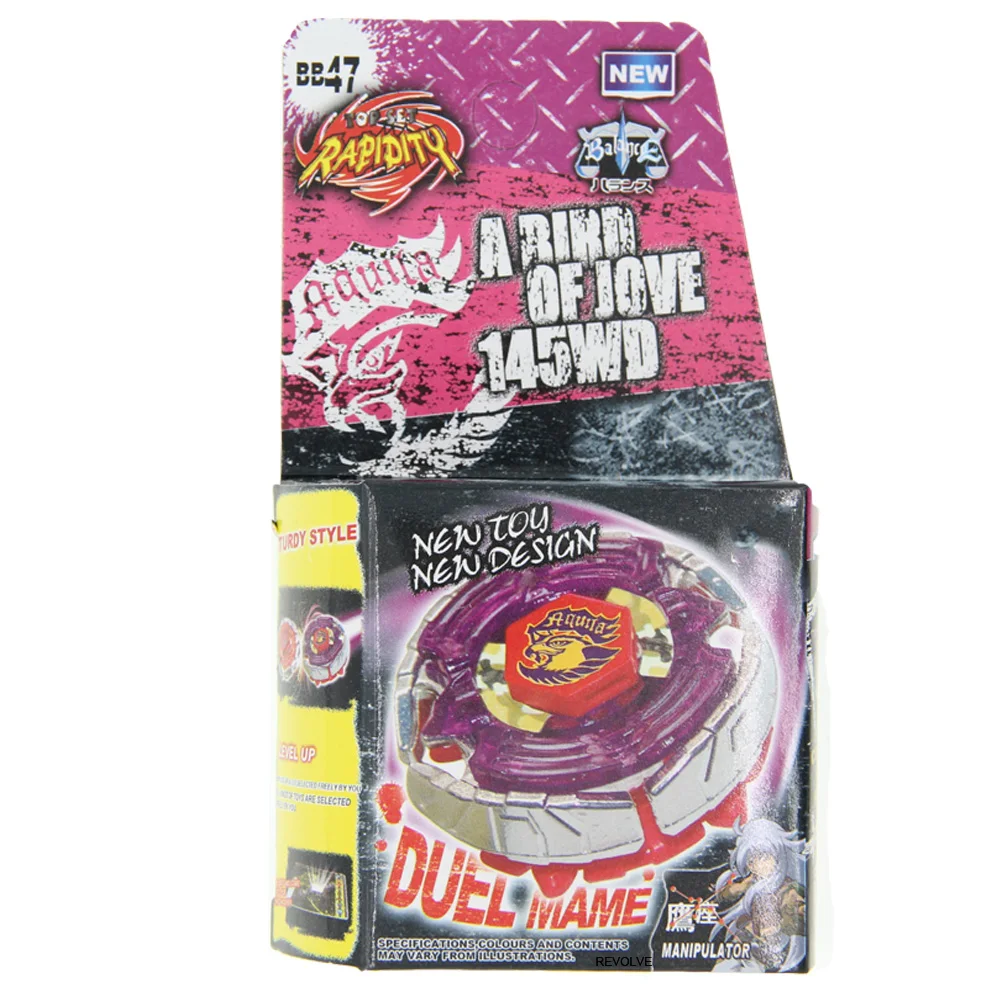 B-X TOUPIE BURST BEYBLADE SPINNING TOP Metal Fusion Earth Eagle (Aquila) 145wd BB - 47 4D System DropShipping