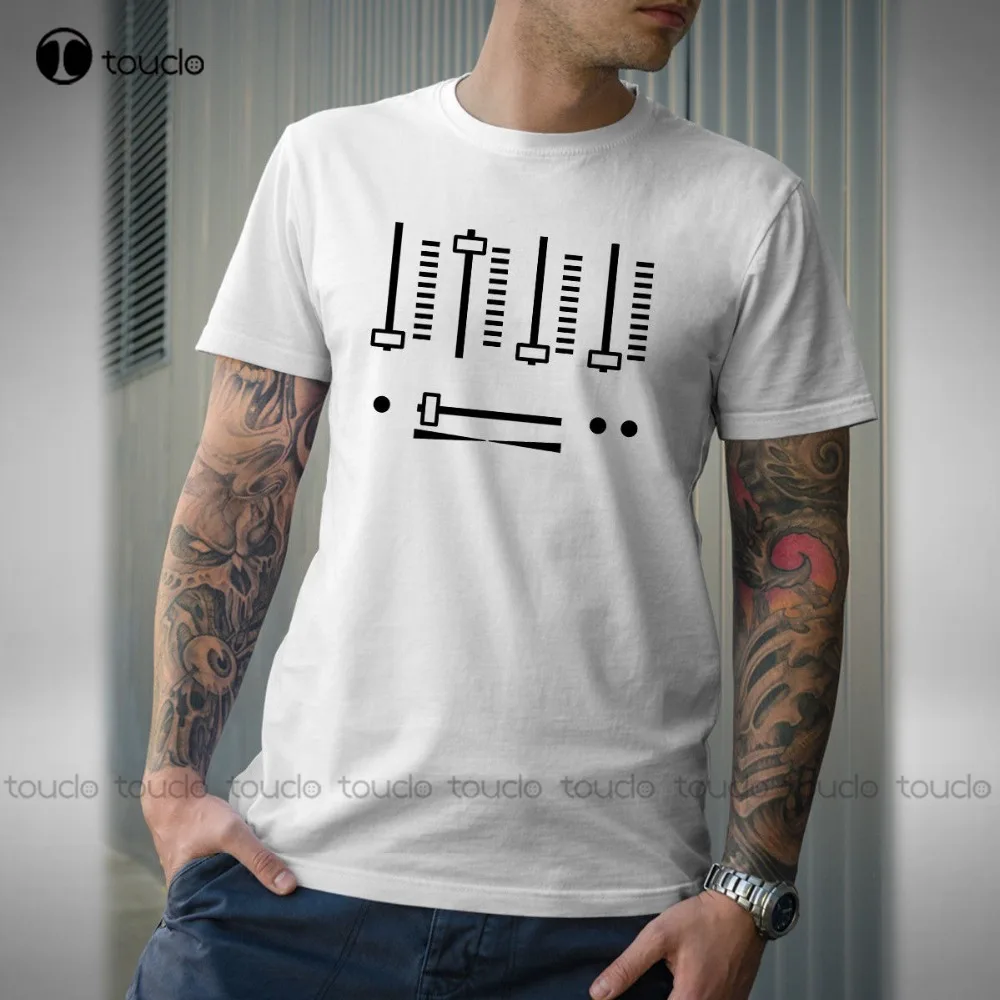

Dj Mixer T-Shirt Dance Music House Techno Dnb Jungle Rave Festival Newest Men'S Funny Summer Men Clothing T Shirts