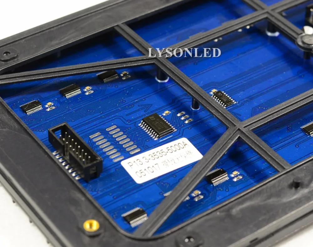 Полноцветный рекламный светодиодный щит P13.33 наружный полноцветный модуль 320*160