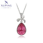 Xuping ювелирные изделия Новое поступление дизайн кристаллы ожерелье в европейском стиле с родиевым покрытием 44007