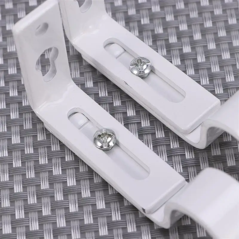 2 шт. 18 22 мм регулируемый держатель для штор драпировки удочек (белый)|Фурнитура