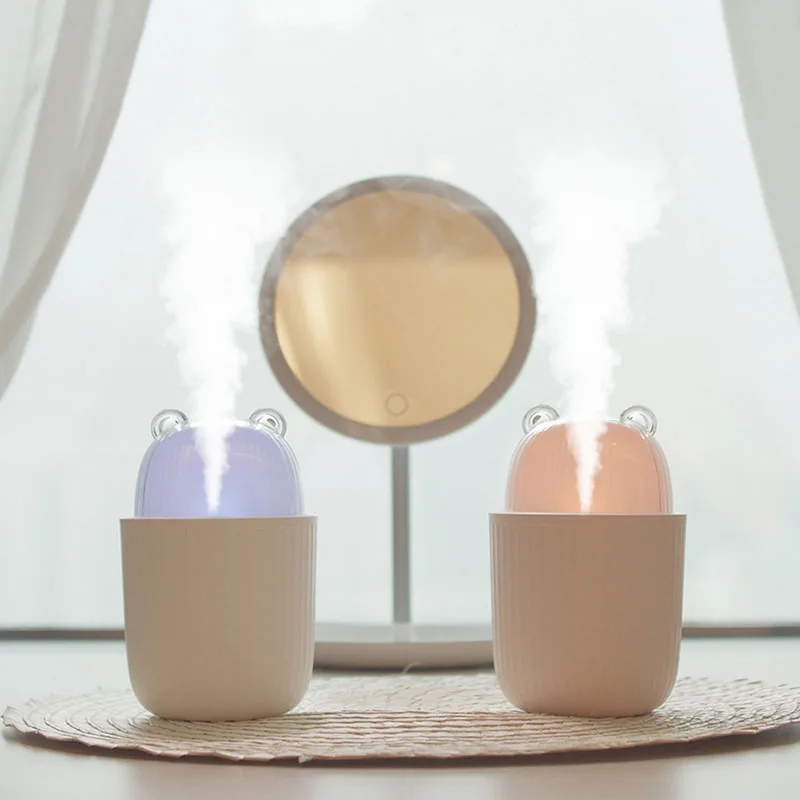 

Увлажнитель Автомобильный USB Mini Portable с цветным светодиодным ночным освещением