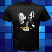 Новая Черная Мужская футболка Phantogram Voices Rock Duo Размеры S 3Xl большая