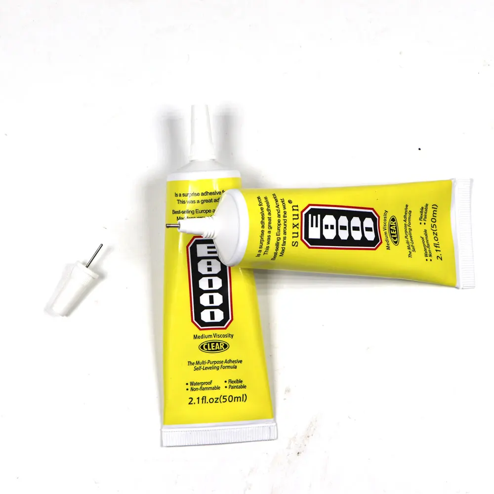 

15ml/50ML new epoxy resin glue E8000 mobile phone tablet computer screen dimension sealing glue DIY special glue for drilling