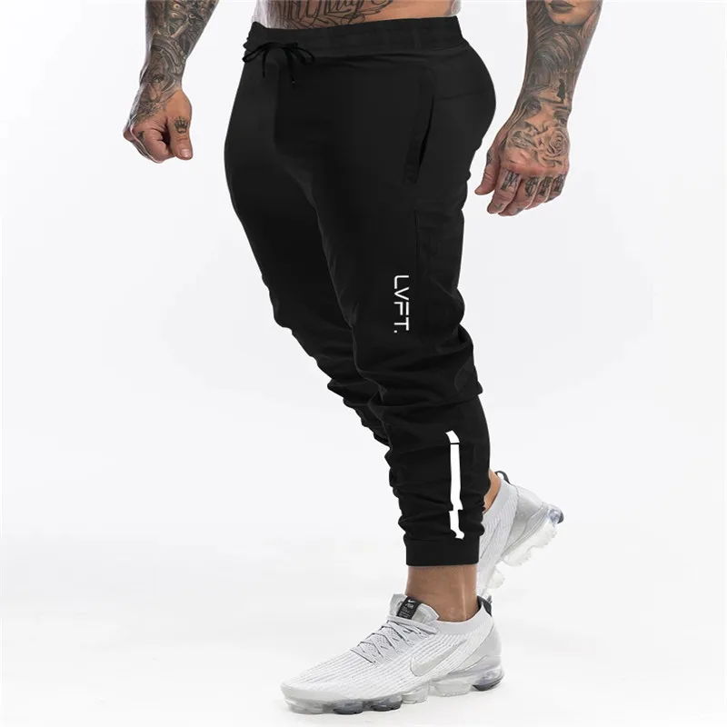 2020 мужские спортивные штаны для бега в тренажерном зале легкие карманы