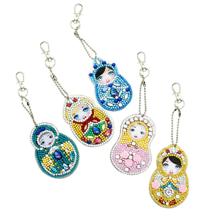 1 5 шт. брелок для ключей сделай сам|Алмазная мозаика и вышивка| |