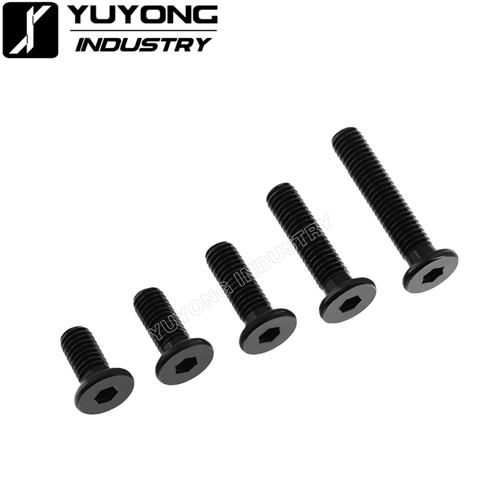 25 шт./упак. M5 * 6/8/10/12 мм черные низкопрофильные винты для v slot/T slot accessories|screw screw|screws