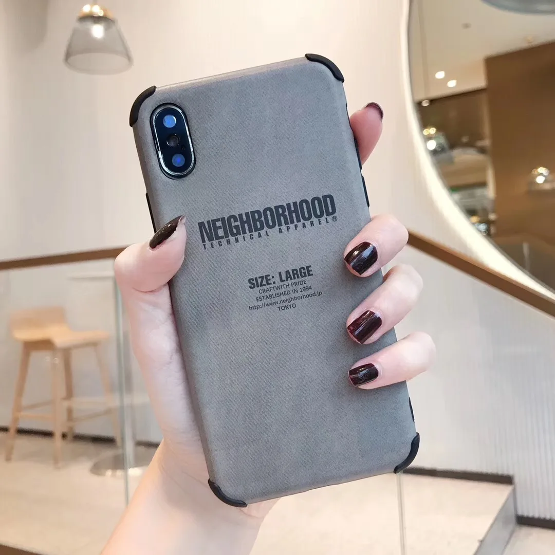 Japan Street trend Neighborhood Sports fashion Hard Phone Case For Apple iPhone 11 Pro X XS Max Xr 7 8 6 S Plus Back Cover |