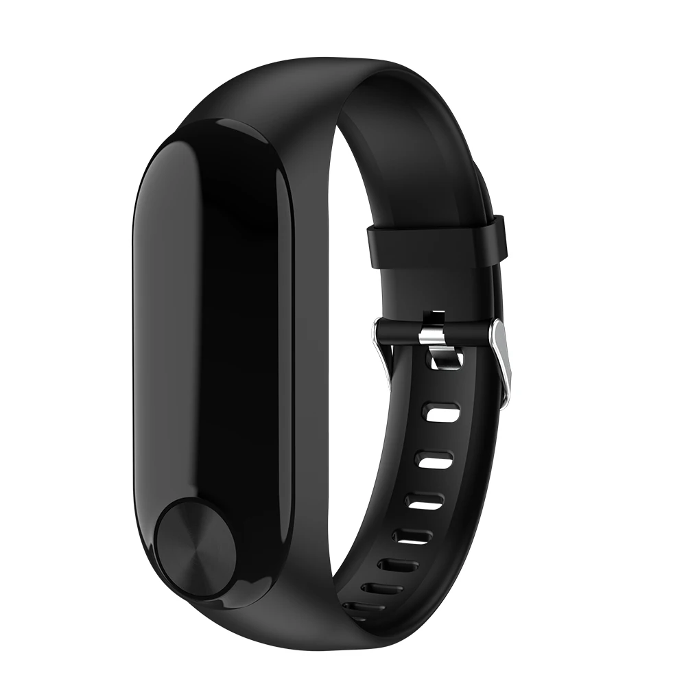 Черный Y10 NFC умный Браслет 0,9" цветной экран монитор кровяного давления пульса фитнес-браслет водонепроницаемый смарт-браслет - Цвет: Черный