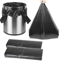 50100pcs economical and practical large garbage bags black thicken disposable bag plastic trash bag waste