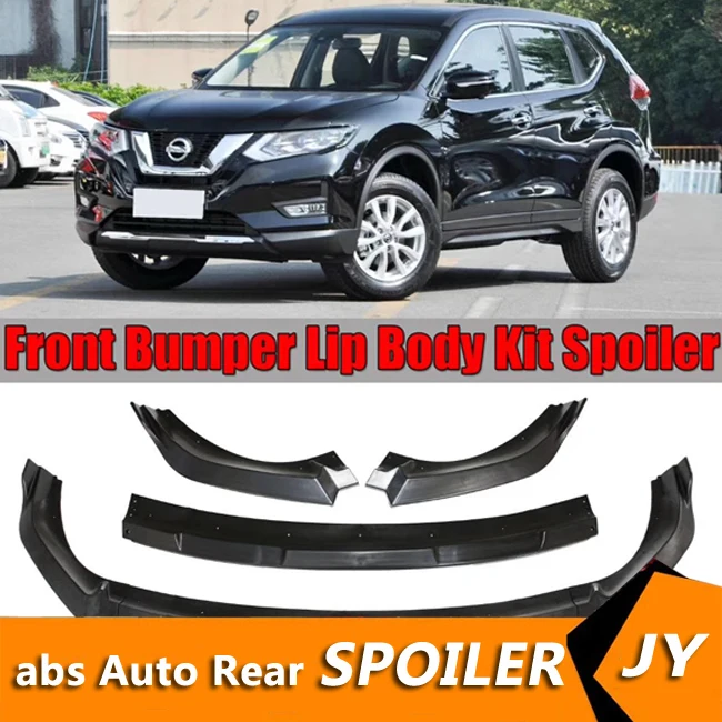 Задний спойлер для Nissan X-Trail 2017-2020 Rogue ABS задний передний бампер диффузор защитные