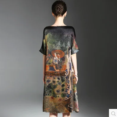 Платья для женщин новинка 2020 женское платье большого размера среднего возраста