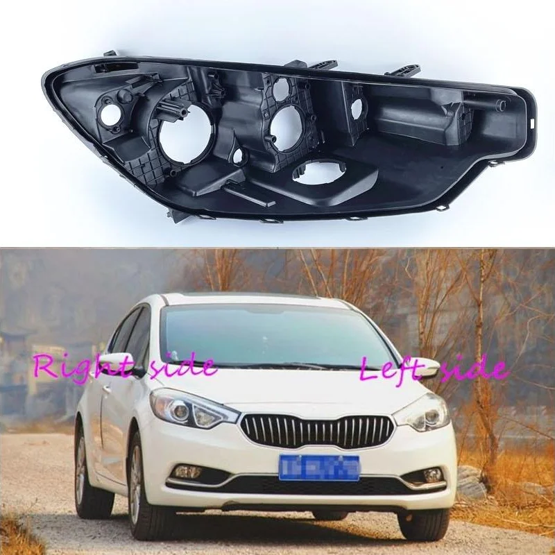 

Headlight Base for Kia K3 2012 2013 2014 2015 Headlamp House Car Rear Base Front Auto Headlight Back House