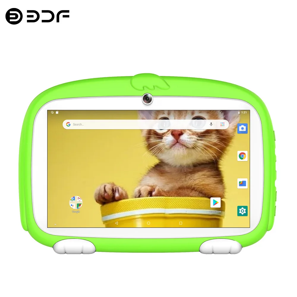 Новое поступление 7-дюймовые планшеты Google Kids Android 8 0 четырехъядерный Bluetooth Wi-Fi