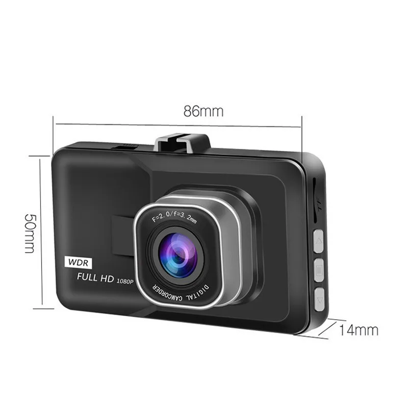 

High Quality Car Driving Recorder Vehicle Camera 3Inch Full HD 1080P DVR Dashcam With Motion Detection Night Vision G Sensor