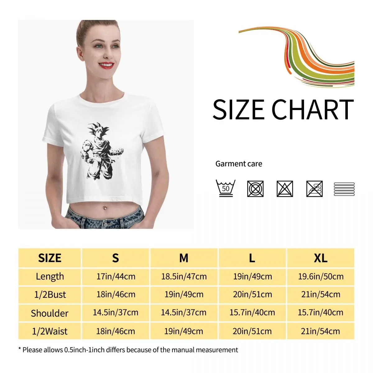 

Anime Fans Son Goku 3 womens shirts Not easy to shrink Short sleeveRound neck T-shirt