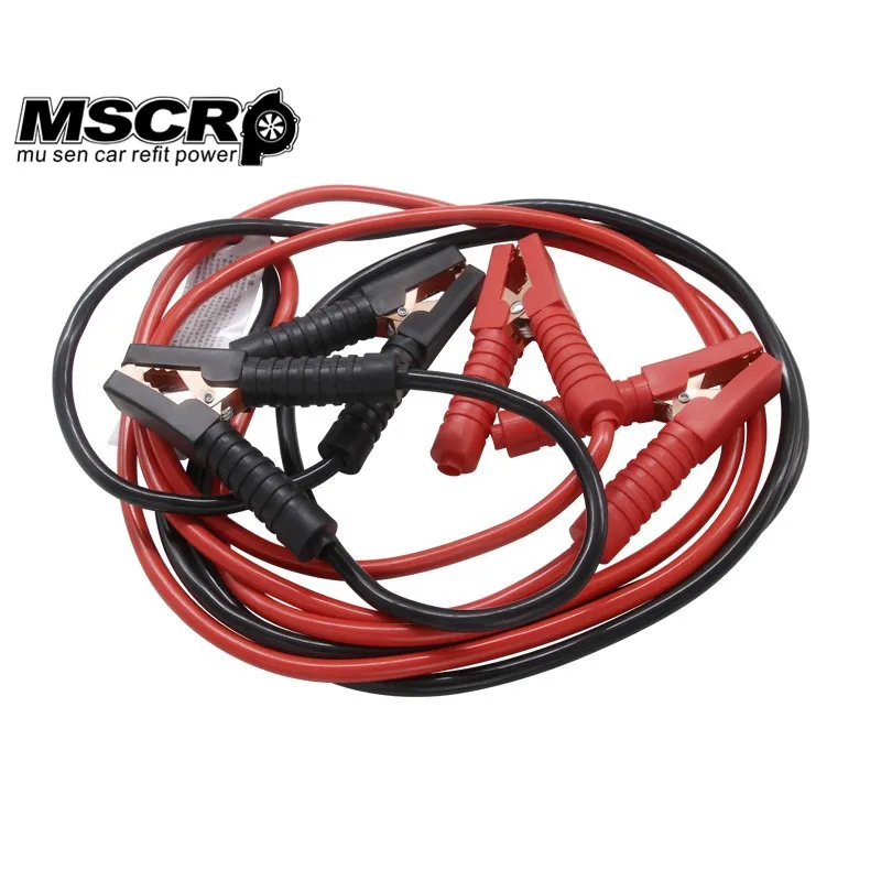 

New arrived Emergency Battery Cables Car Auto Booster Cable Jumper Wire 2.4 Meters Length Booster 12V 500A