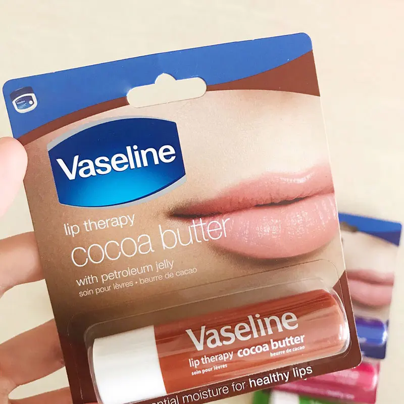 Увлажняющий бальзам для губ Vaseline увлажняющий и Гладкий губ| |