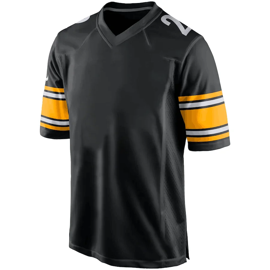 2021 Steelers Youth Rugby Jersey Juju Smith-schuster Ben Rorthlisberger James Conner Watt Pittsburgh American Football T-Shirt