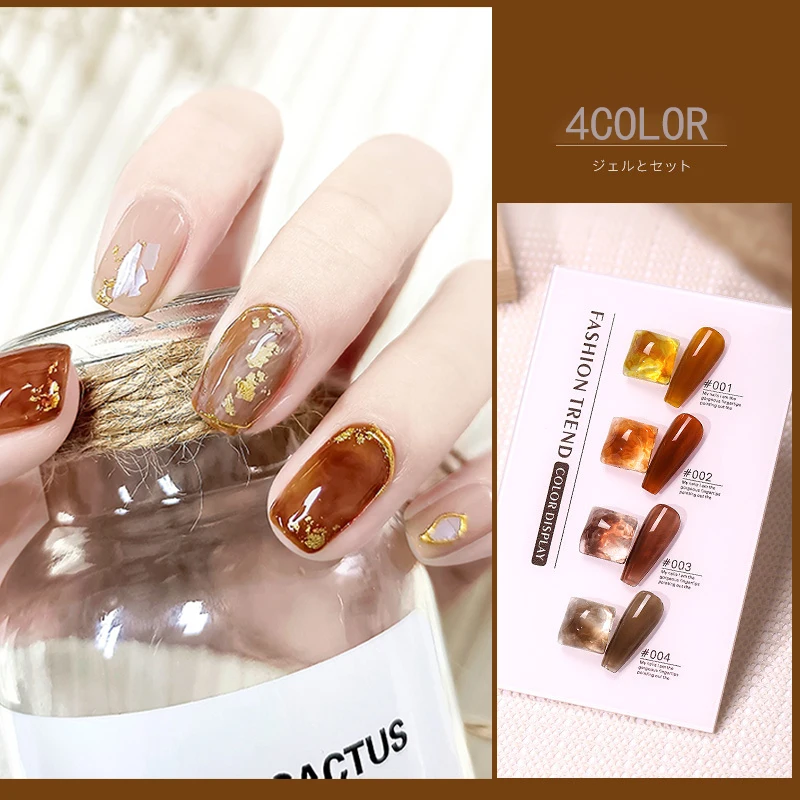 

Гель-лак Блестящий полупрозрачный для маникюра, 15 мл