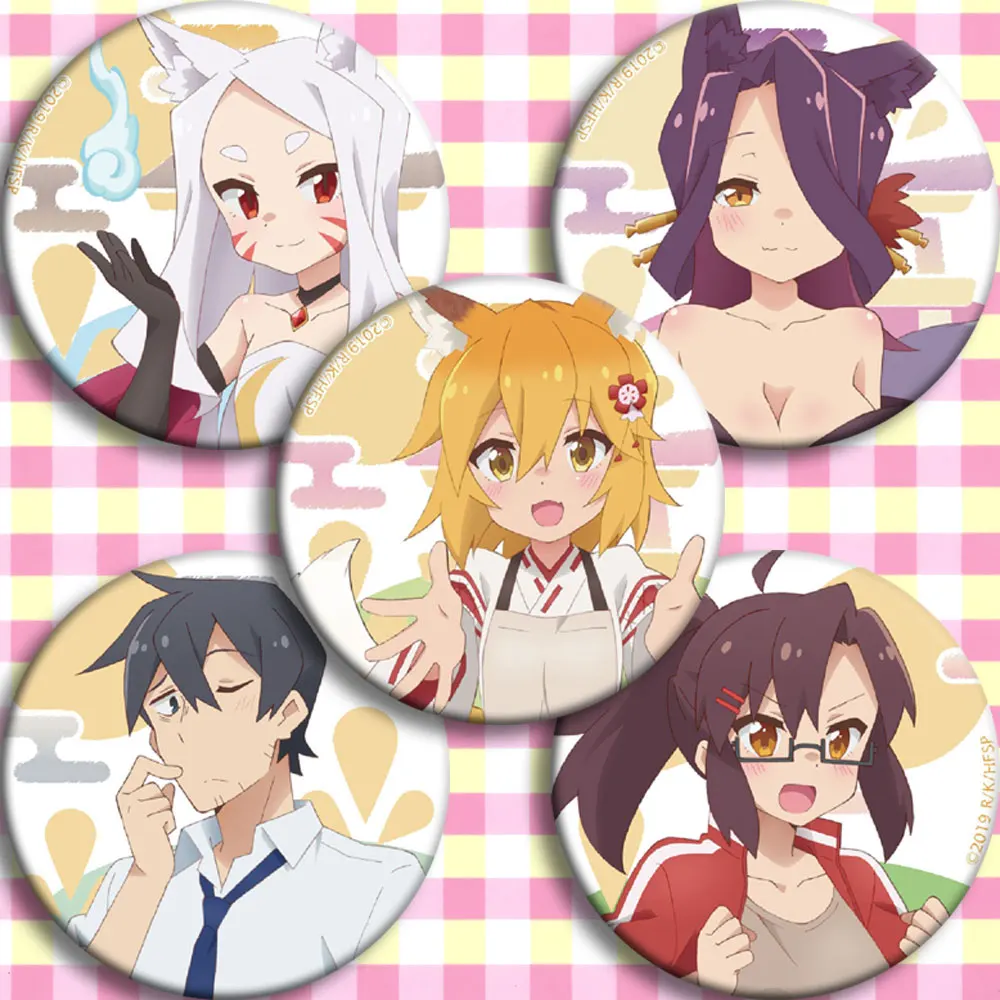 Аниме Sewayaki виде без Сенько Сан Япония Косплэй шапочки мультфильм собирает сумки