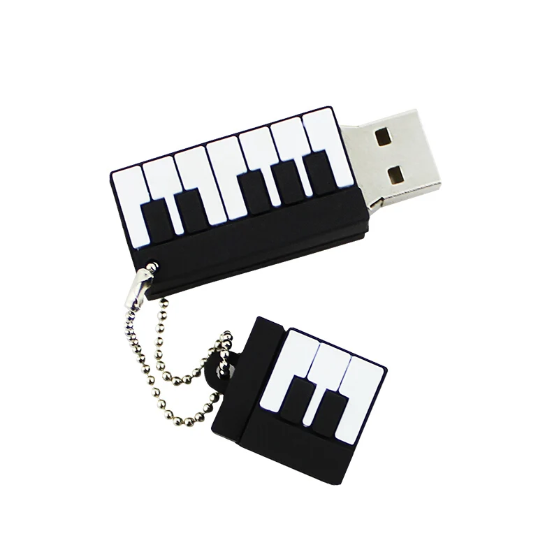 Милый USB флеш-накопитель с пианино подарочный креативный 2 0 64 гб 32 16 8 4 | Компьютеры