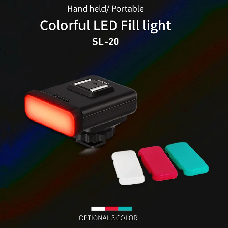 Комплект микрофона с светодиодный светильник Штатив для смартфона Volg YouTube видео