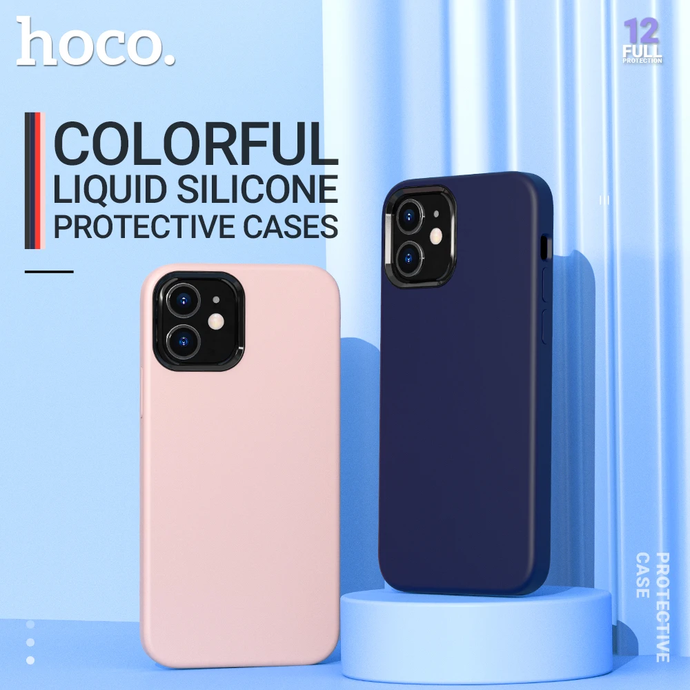 hoco мягкий силиконовый чехол защитный для iPhone 12 mini Pro 11 11Pro Max защита корпуса