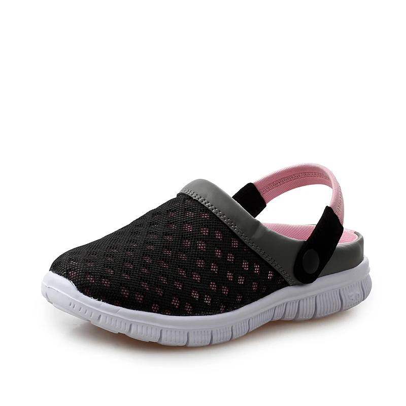 

men's summer beach sports sandals ladies men's shoes loafers slippers women men mesh couple slippers crocse water Mul