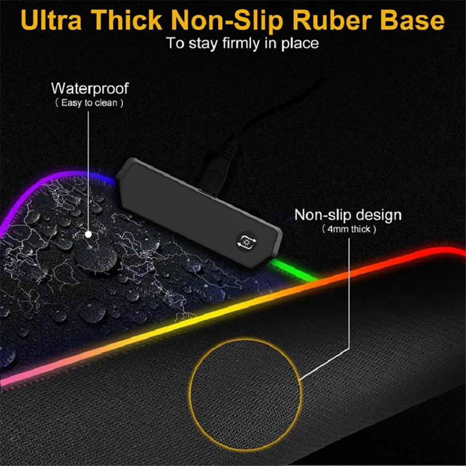 RGB Карта мира Экстра большой игровой коврик для мыши танки Maus Pad Grande 900x400