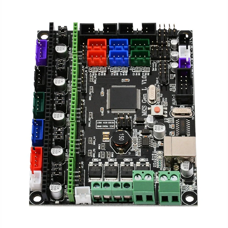 3D принтеры Управление плата Mks Gen L V1.0 интеграции Ramps материнская 12/24V|Детали и