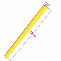 new gps aluminum 50cm length surveying pole antenna extend section for trimble sokkia nikon south gps 58 x 11 thread both ends