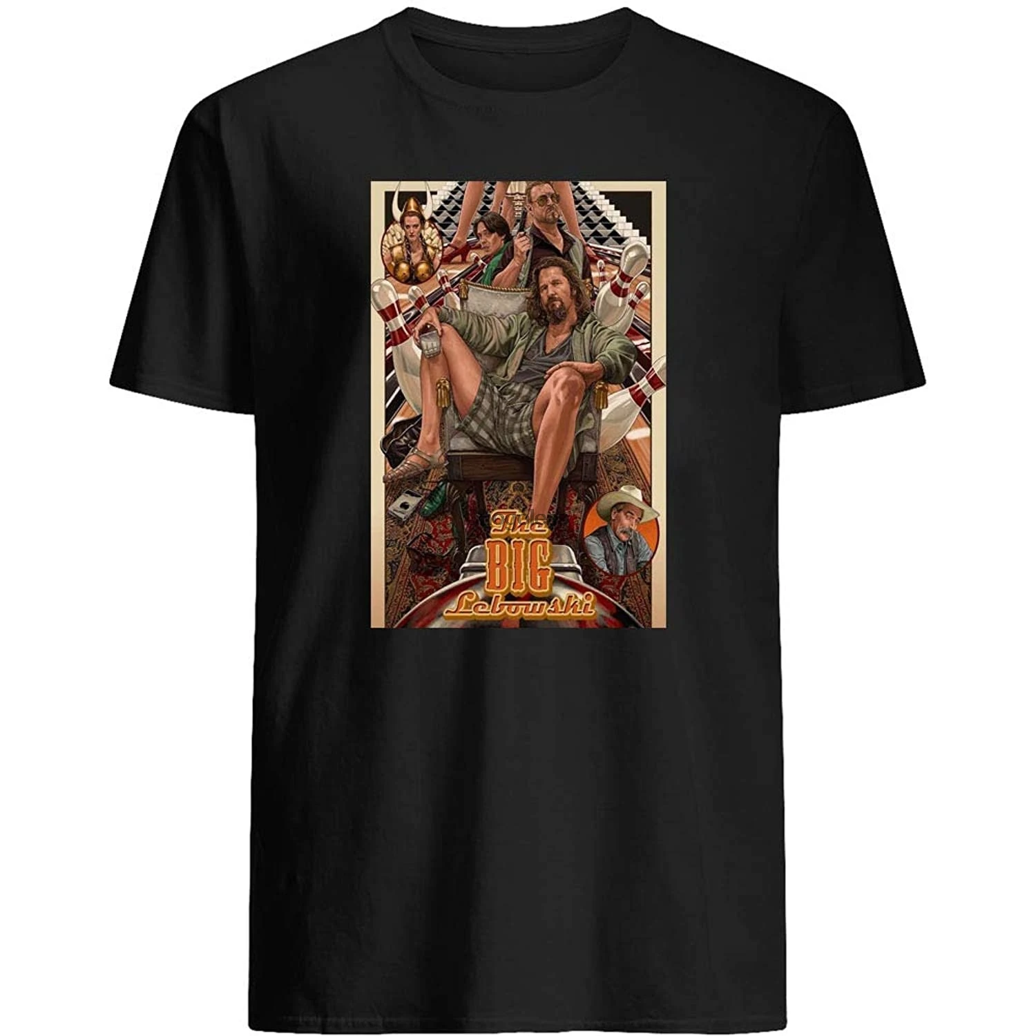 Большие Лебовски BIGGLORY плакат фильм парень и Уолтер Собчак Теодор Дональд мод 1998