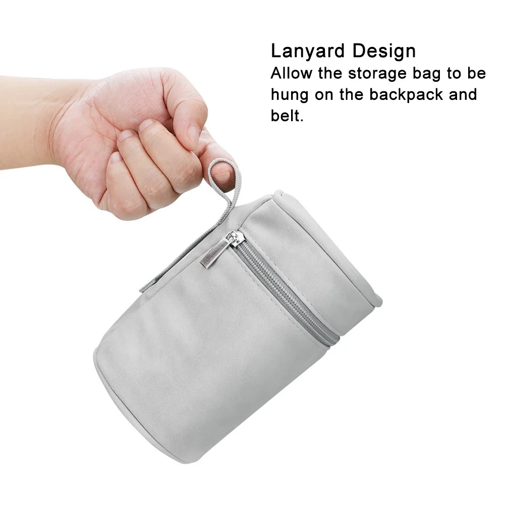 

Drone Storage Bag Portable Carrying Case With Caribiner Drone Remote Control Accessories Storage Handbag For DJI Mavic Mini