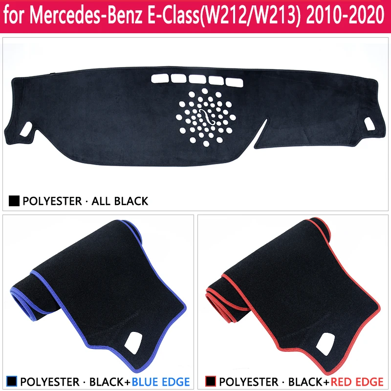 Для Mercedes Benz E-Class W212 W213 Противоскользящий коврик на приборную панель солнцезащитные шторы для машины аксессуары E-Klasse E200 E250 E300 E220d AMG