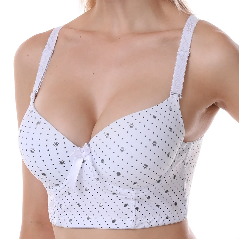 Beauwear, элегантное женское платье, нижнее белье, интимный бюстгальтер, на подкладке, на косточках, бюстгальтер, пуш-ап, 38B, 38C, 40B, 40C, 42B, 42C, 44B, 44C - Цвет: White