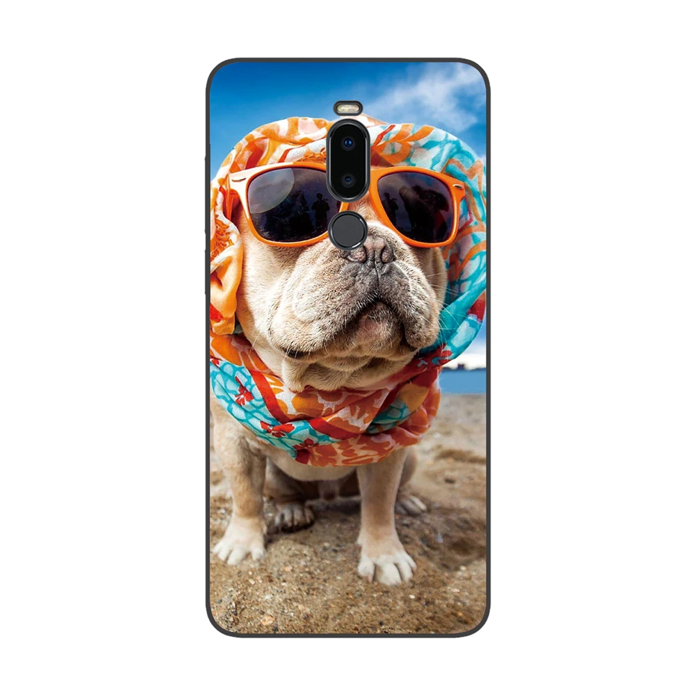36 GUCOON силиконовый чехол для Meizu Note 8 Note8 6,0 дюймов Чехол Мягкий ТПУ защитный чехол для телефона с изображением волка Роза Цветы Чехол-бампер - Цвет: 36