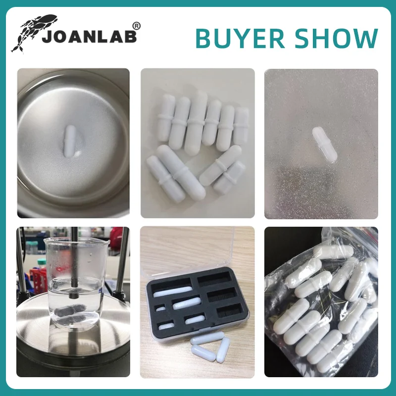 Магнитная мешалка JOANLAB Размер 15 мм 20 25 28 30 35 40 из ПТФЭ стержни для перемешивания 10