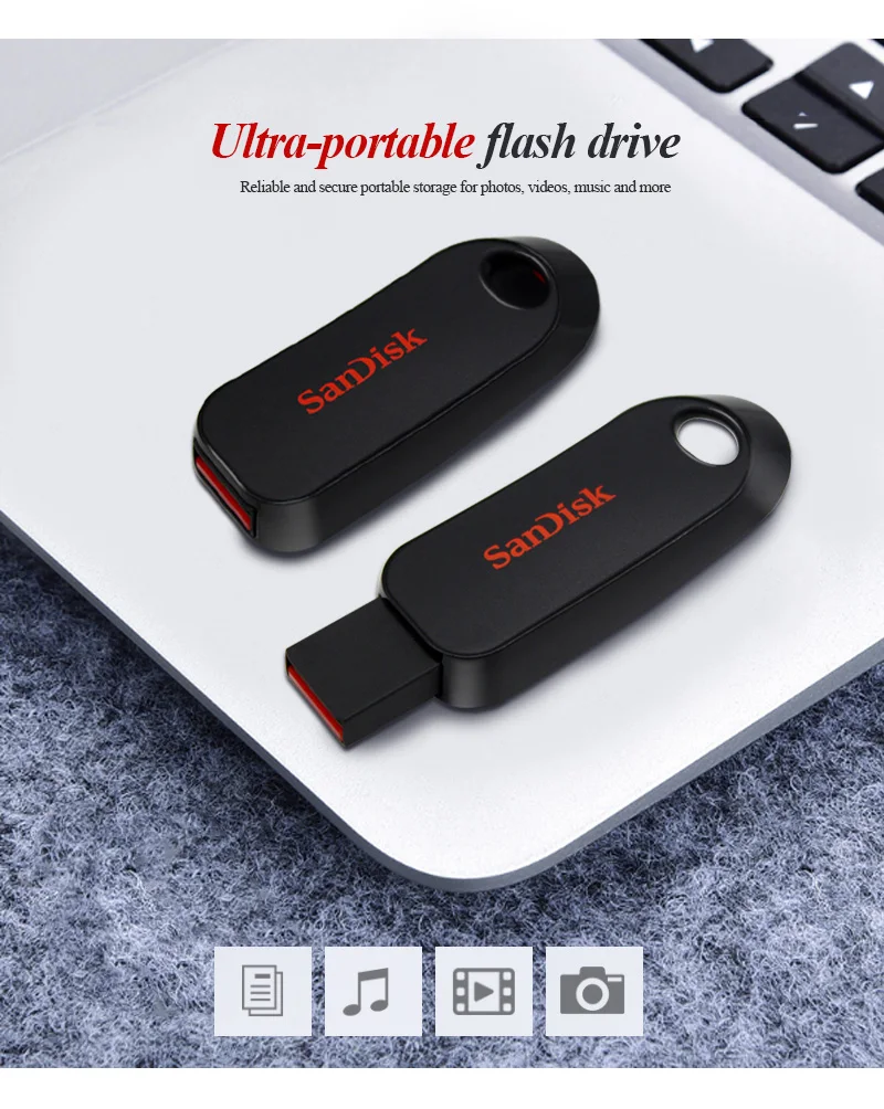 SanDisk CZ62 USB флеш-накопитель 16 Гб 128 бит AES шифрование ручка-накопитель Флешка флеш-диск USB 2,0 карта памяти usb диск USB флеш-накопитель
