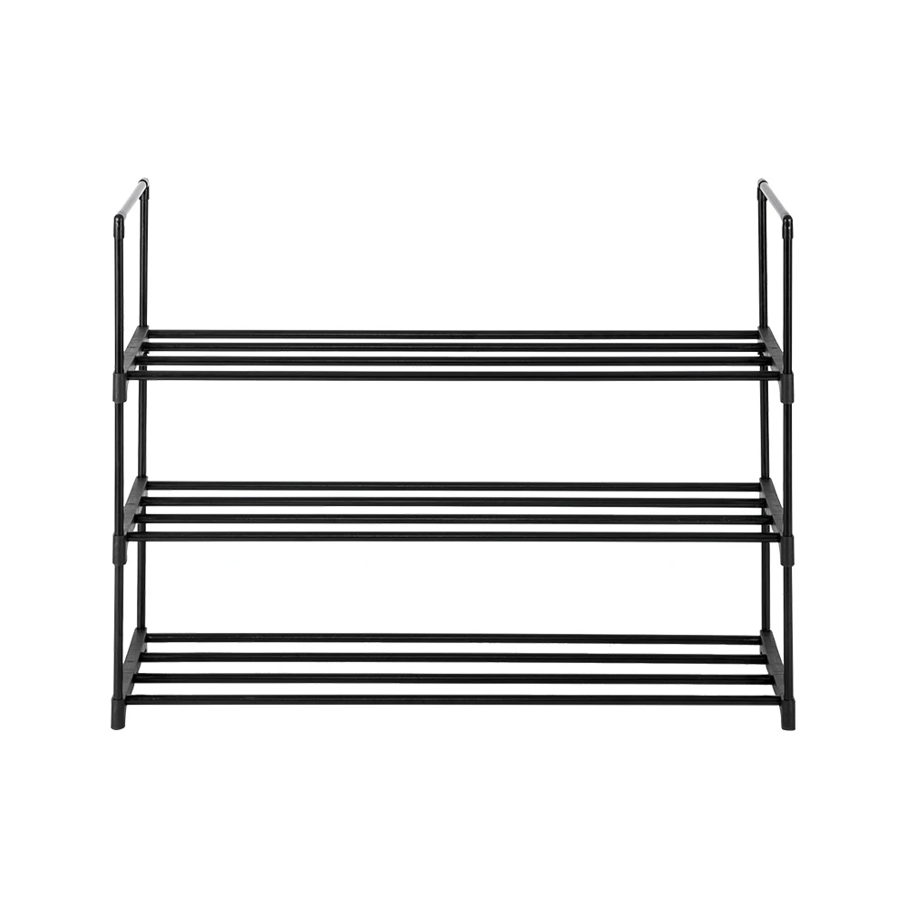 

3 Tiers Shoe Rack Shoe Tower Shelf Storage Organizer For Bedroom, Entryway, Hallway, and Closet Black Color Hot