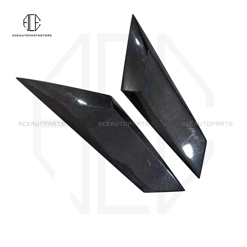 Настоящие автомобильные воздухозаборные крышки из углеродного волокна для