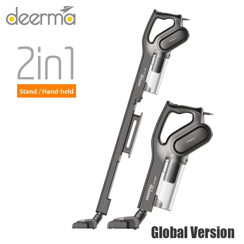 Вакуумный Очиститель deerma DX700S/DX700 бытовой пылесборник 220 В вертикальный ручной