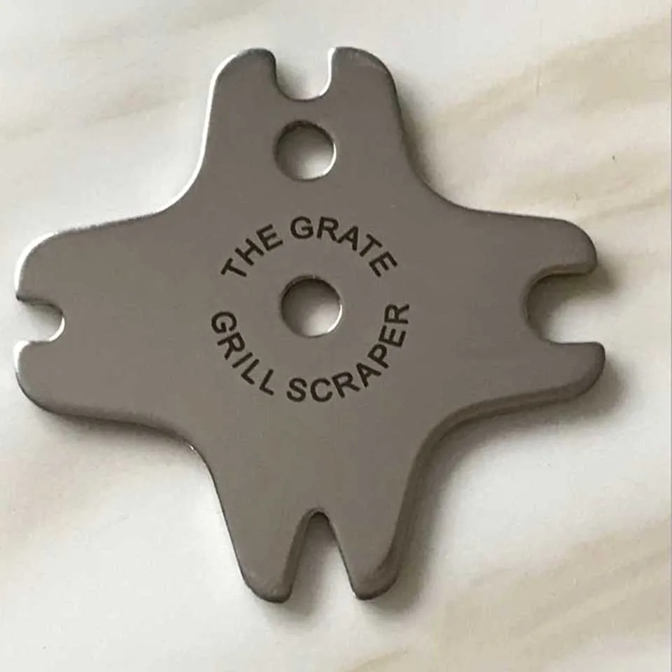 WIILII нержавеющая сталь решетка для барбекю грили скребок проволочная щетка гриль