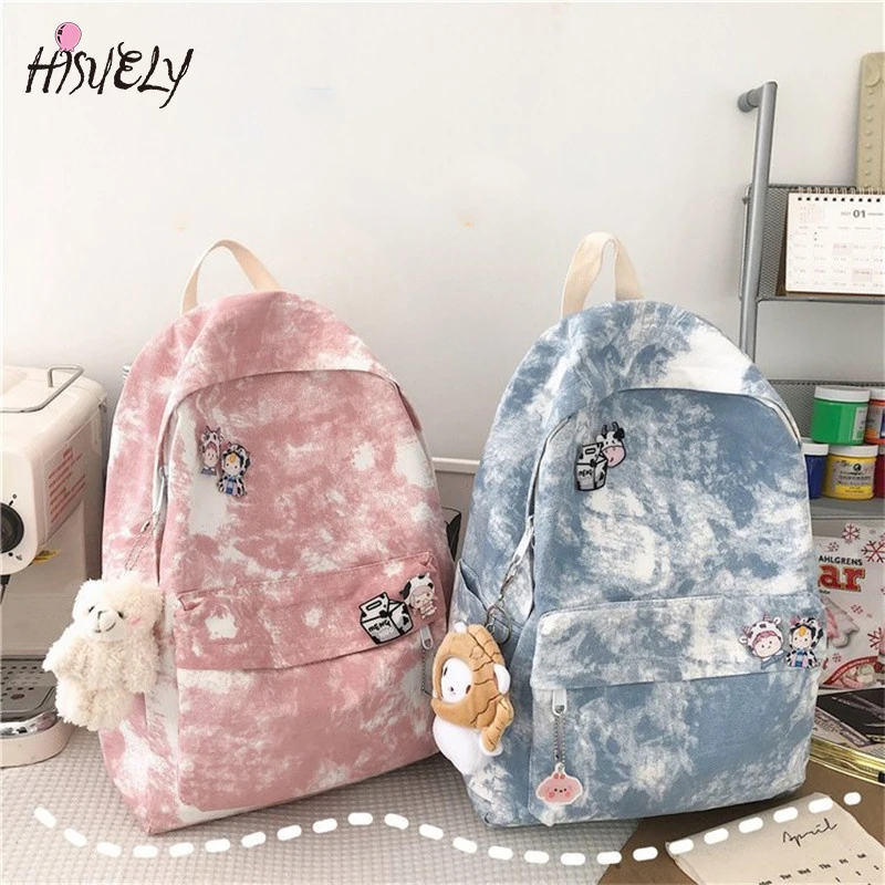 

Рюкзак Harajuku, для девочек-подростков, компактный, компактный, для путешествий, для женщин, BG1376