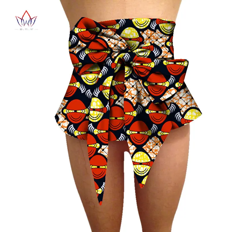 Японский винтажный хлопковый широкий пояс BRW с принтом Женский Уникальный